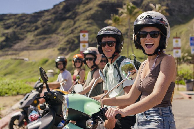 Hawaiian Style Moped Rental for the Day - What your eight-hour day looks like