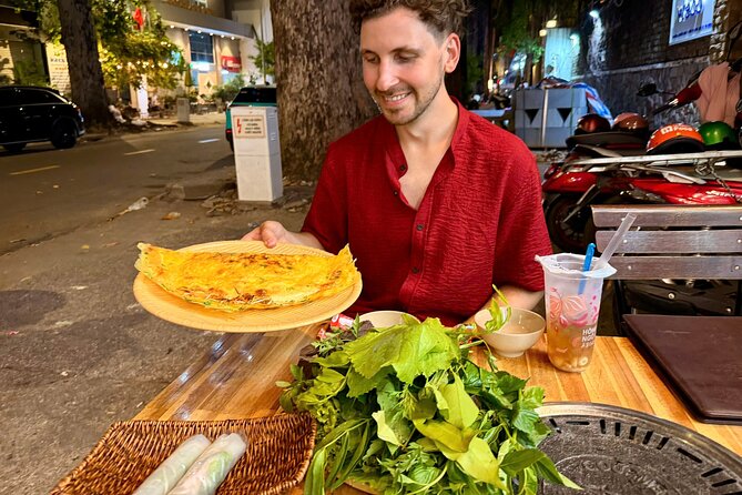 Ho Chi Minh City: Local Food Tour by Scooter with Vegan Option - Grilled sticky rice banana with coconut sauce