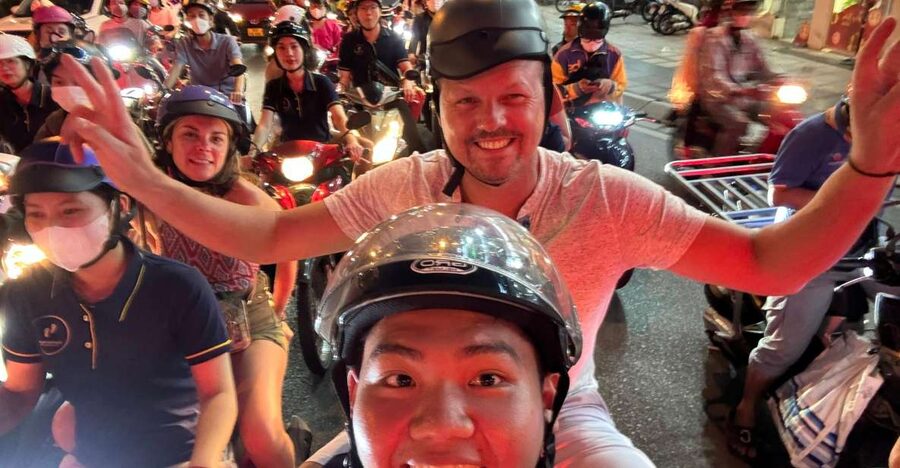 Ho Chi Minh: Local Food Tour by Scooter with Vegan Option - What the scooter ride is really like