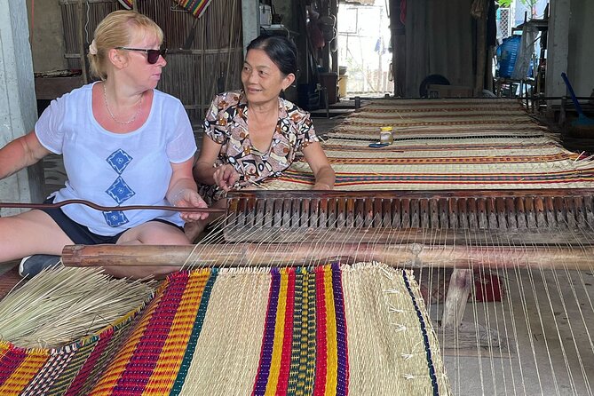 HOI AN Countryside - River Islands - Old Crafts - Local Culture - Tra Nhieu and the colorful sleeping mats