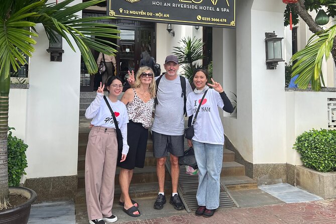 Hoi An Countryside Tour By Scooter With Lady Bikers - Lilly, Wendy, and the guide experience