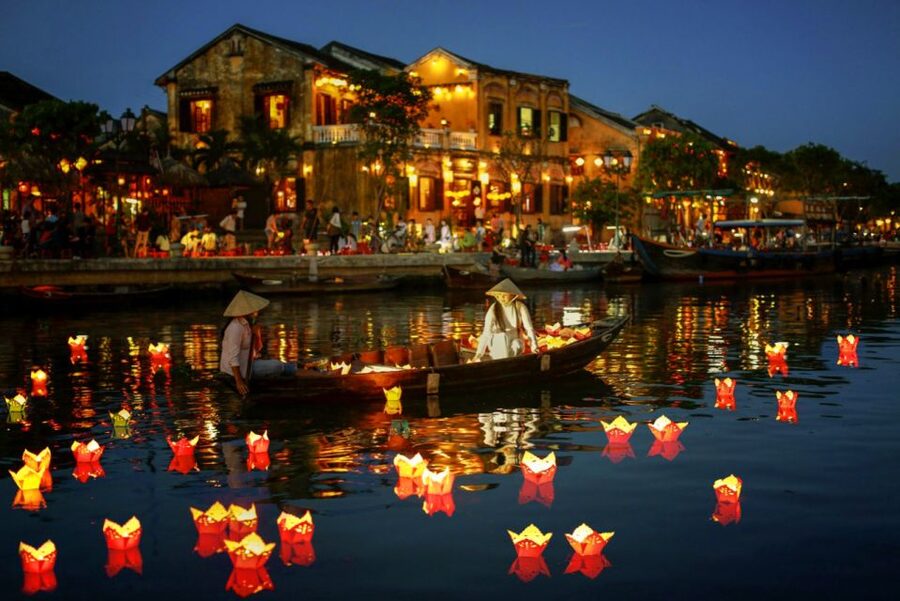 Hoi An: Evening Food Culture Tour by Vespa - Quang, Peter, Lila, and the guide-led experience