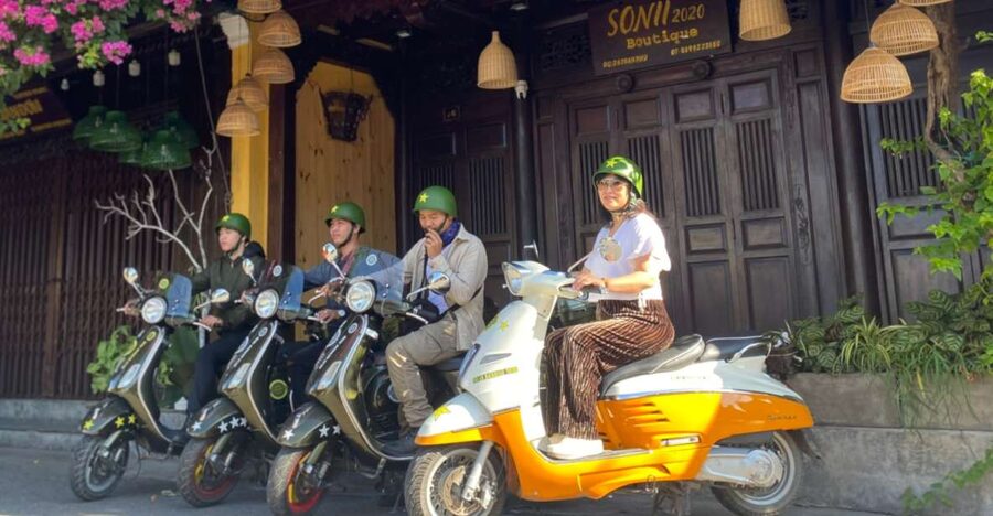 Hoi An Highlights and Hidden Gems Tour by Vespa - Back roads, rice fields, and An My village