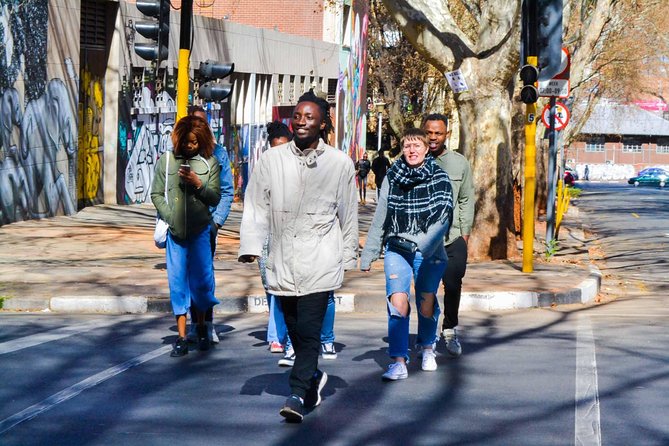 Johannesburg Street Art & Museum Walking or E-scooter Tour - Starting in Newtown at Cell Care Centre