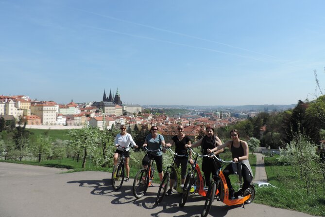 Live-Guided e-Scooter Tour of the Old Town of Prague, 60 min - The Lennon Wall and a quick Kampa Island look