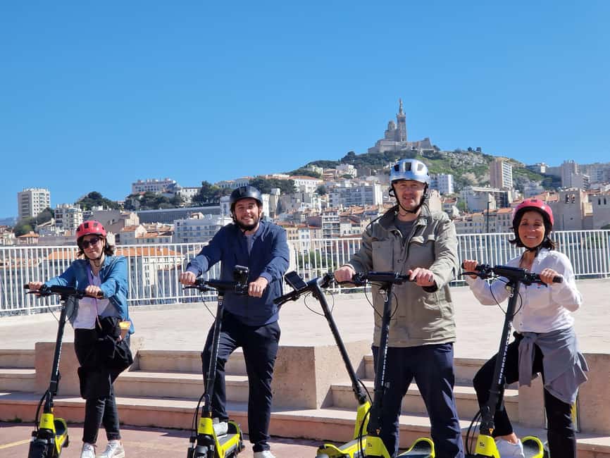 Marseille: Self-Guided Smartphone Tour by E-Scooter - Key points to know before riding