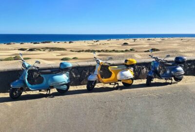 Maspalomas and Las Palmas: electric vintage scooter for rent