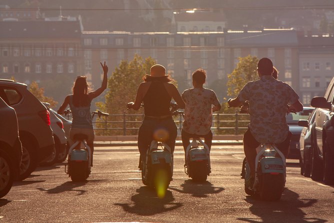 MonsteRoller E-Scooter Rental in Budapest - A practical route toward Margaret Island