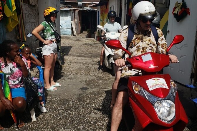 Montego Bay Scooter Rentals - Starting at the Hip Strip in Montego Bay