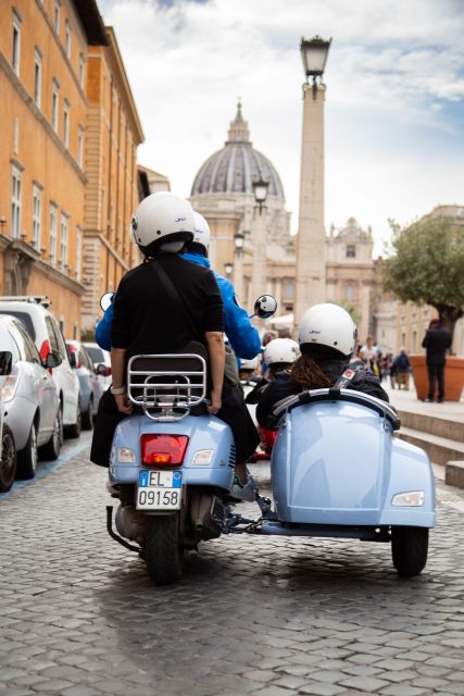 Morning Vespa Sidecar Tour with Cappuccino - Key details that shape the ride