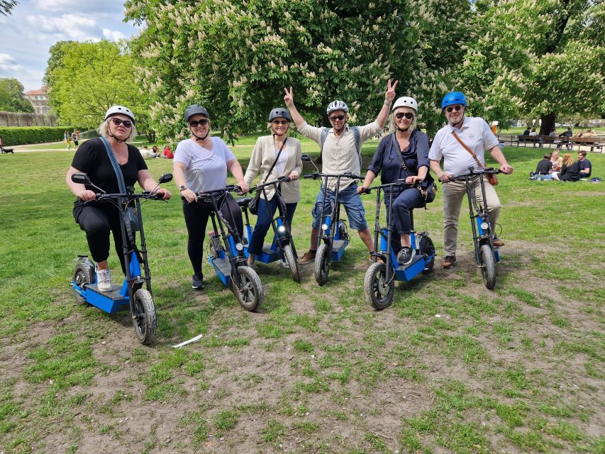 Munich: Top Sights Guided E-Scooter Tour - Eisbach surfers and the pleasure of seeing Munich move