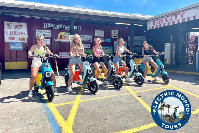 Naples Electric Moped Tour - Crayton Cove and the Naples Bay waterfront