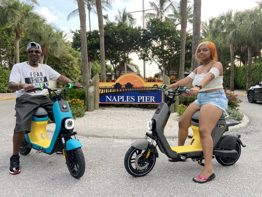 Naples, Florida - Segway Electric Moped Tour - Family Fun - Naples Bay and Crayton Cove: the first waterfront views