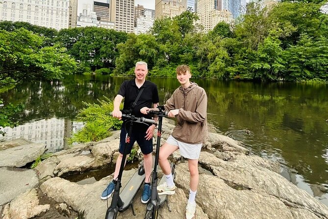 New York Central Park Guided Electric Scooter Tour - The Reservoir and Belvedere Castle
