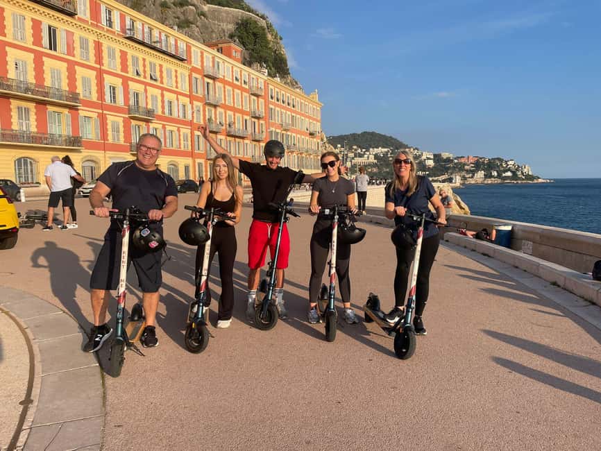 Nice: Must-Sees Electric Scooter Tour - Along the Promenade and beside the sea