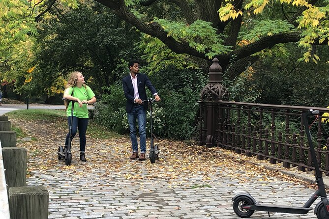 NYC Electric Scooter Rental - Riding Central Park with more range