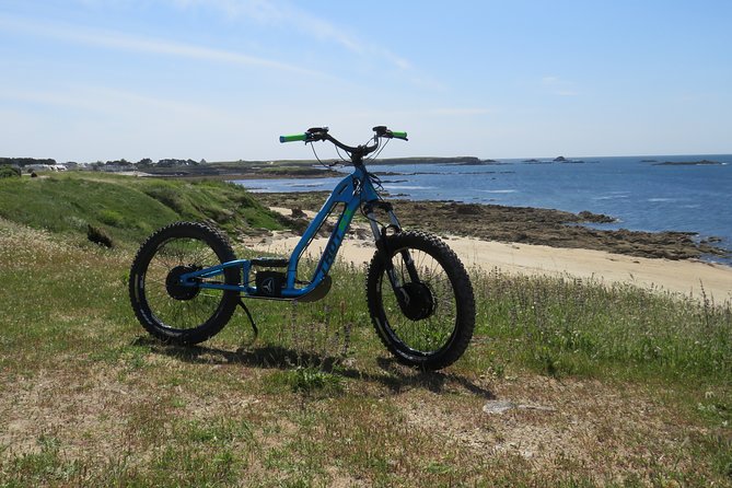 Off-road electric scooter-2h30 guided by GPS- "Carnac" - Carnac beaches and the St Colomban stretch