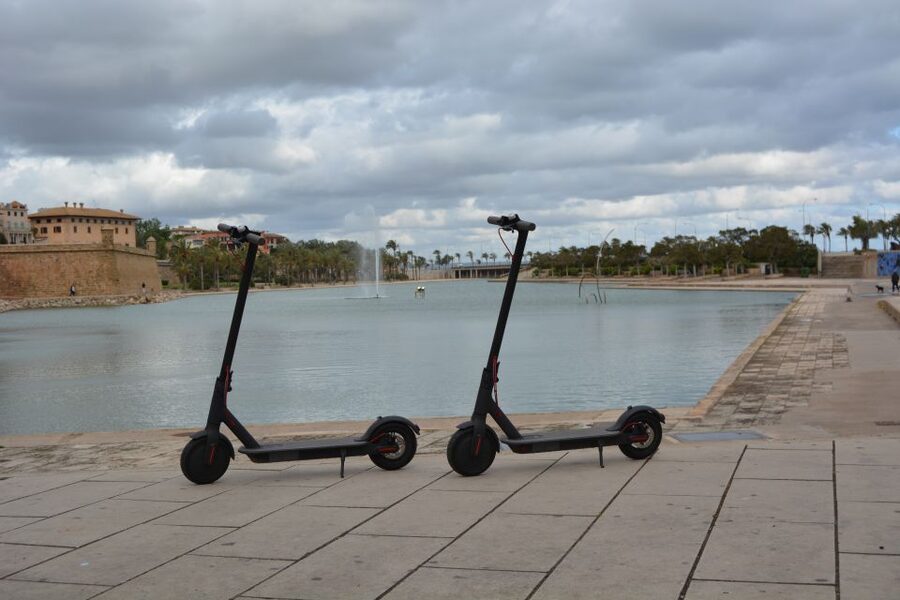 Palma de Mallorca: E-Scooter Rental - Getting started with the scooter