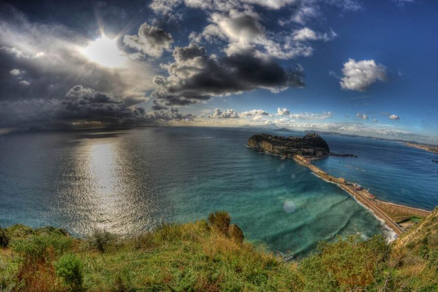 Panoramic Naples Private Tour by Vintage Vespa - Castel dell’Ovo and Borgo Marinari by the water