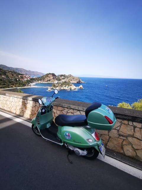 Panoramic Vespa tour of Taormina, Castelmola and White Lotus series locations - Why a Vespa makes sense in Taormina