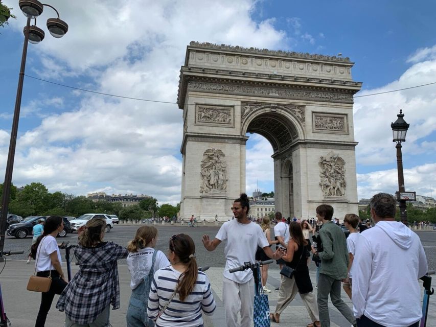 Paris: Small-Group E-Scooter Tour with a Local Guide - The Eiffel Tower stop