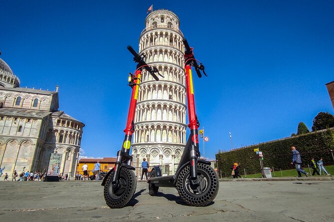 Pisa E-Scooter Self-Guided Tour - Getting Set Up With the Scooter and App