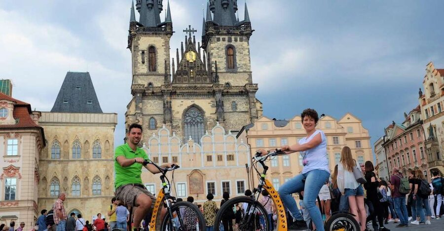 Prague: 2-Hour Old District & Riverside E-Scooter Tour - Kampa Island and the John Lennon Wall