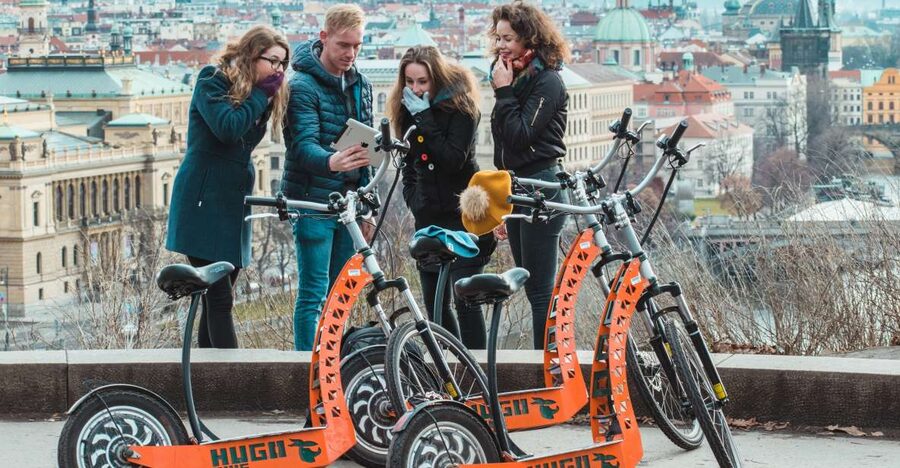 Prague: 3-Hour Fat Tire E-Scooter Tour - Rudolfinum and the final stretch