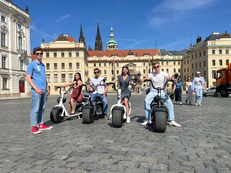 Prague: 3-Hour Fat Tire E-Scooter Tour - Letná Park and the Prague Giant Metronome