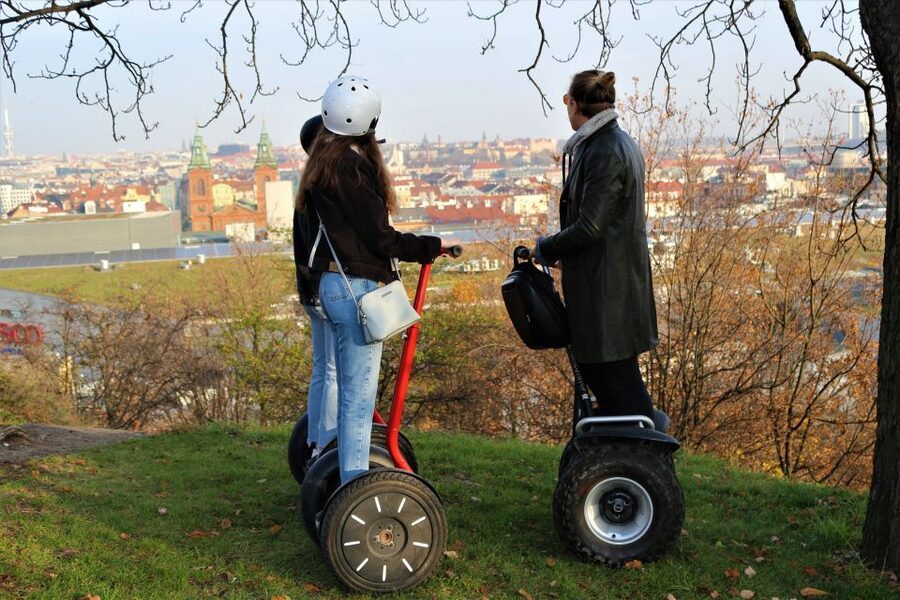 Prague: 4-Hour Segway and Scooter Tour with Lunch and Drinks - Starting near Charles Bridge on the Lesser Town side