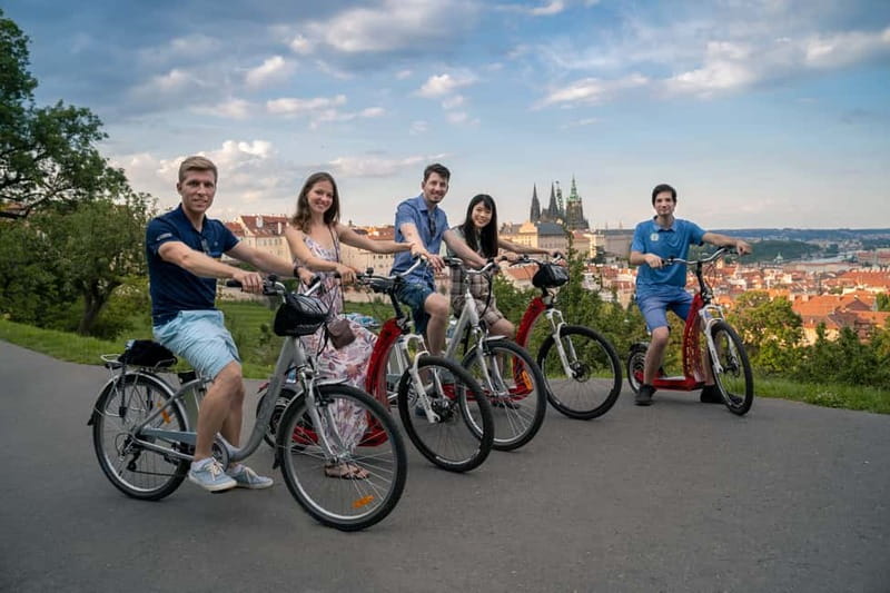 Prague: E-Bike or E-Scooter Tour with A Local Guide - Why an electric tour works well in Prague