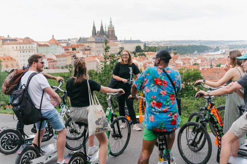 Prague: E-Scooter Grand City & Panoramas Small-Group Tour - Why an e-scooter works well in Prague