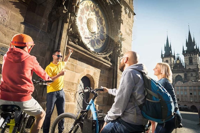 Prague: E-Scooter Grand City & Panoramas Small-Group Tour - Charles Bridge and Old Town from a fresh angle