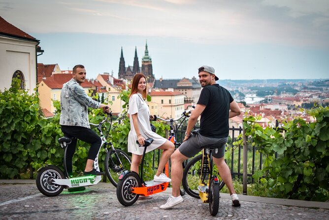 Prague E-Scooter Grand City Tour small-group with PragueWay - Lennon Wall and Kampa Park: an easy introduction