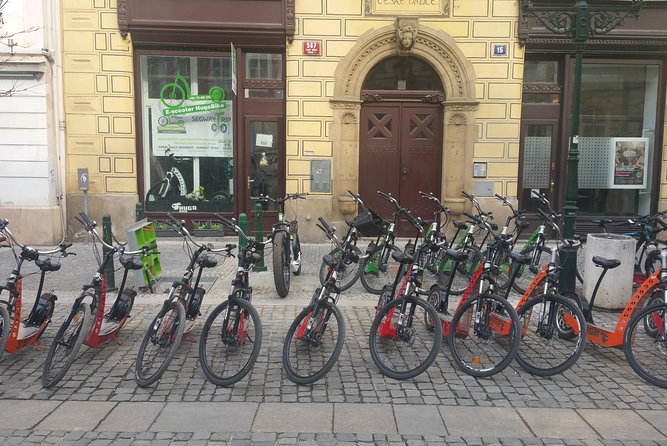 Prague E-Scooter Tour: Fat Tire or Regular Scooter - Seeing Prague without fighting every hill