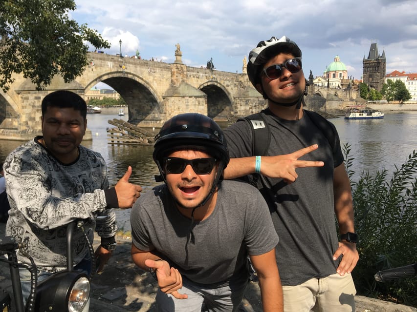 Prague Electric Scooter and eBike Grand Tour - Letná Park and Prague’s river views