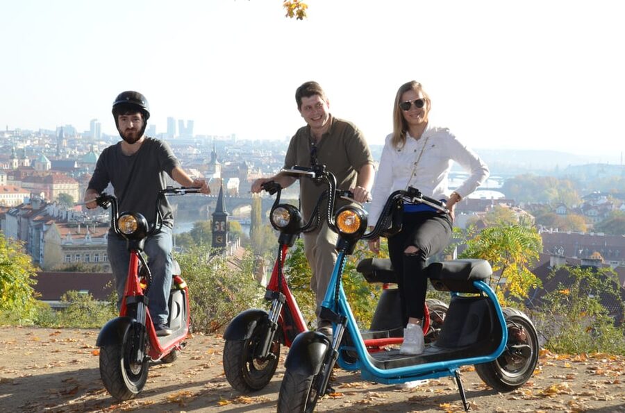 Prague Electric Scooter and eBike Grand Tour - What the guide adds
