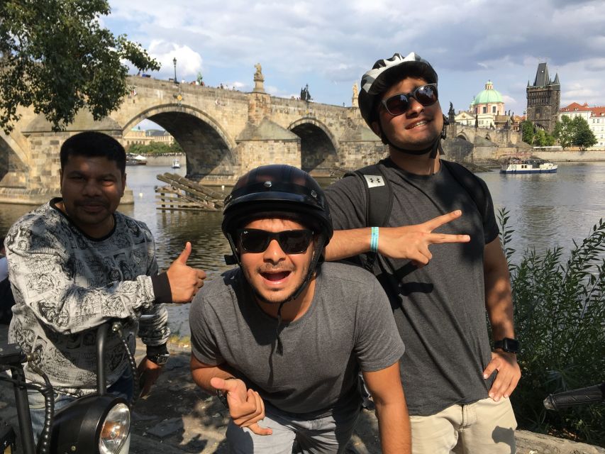 Prague: Electric Scooter & Cruiser Fat eBike Rental - Seeing more than you would on foot