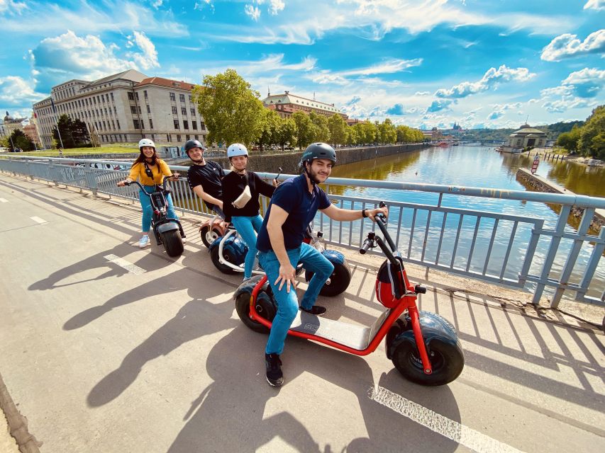 Prague: Fat Tire E-Scooter Guided Tour - Starting beside Charles Bridge in Malá Strana