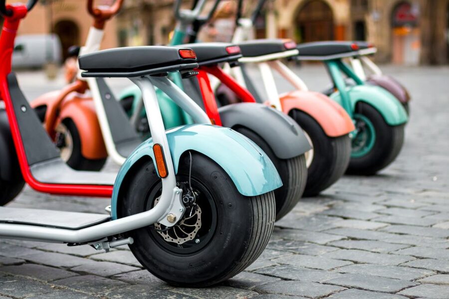 Prague: Fat Tire E-Scooter Guided Tour - Old Town Square and the route to Letná Park