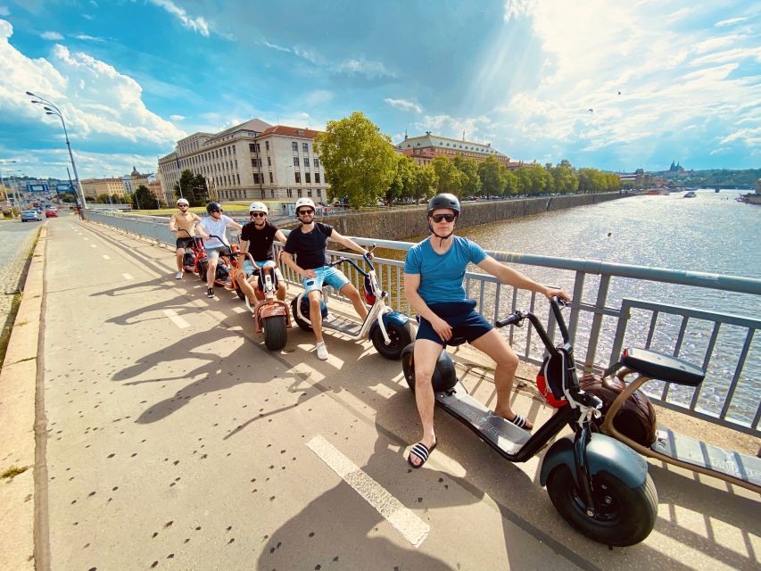 Prague: Fat Tire E-Scooter Guided Tour - What riding the Scrooser is really like