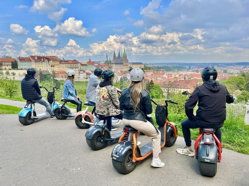 Prague: Fat Tire E-Scooter Guided Tour - Charles Bridge, Kampa, and the riverside start