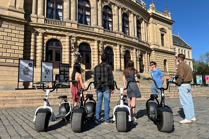 Prague Fat Tire E-Scooter Tour with A Local Guide - Strahov Monastery and the hilltop route