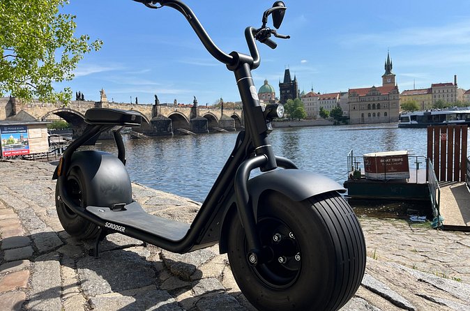 Prague Fat Tire E-Scooter Tour with A Local Guide - Petřín Park and the descent toward Lesser Town