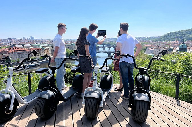 Prague Fat Tire E-Scooter Tour with A Local Guide - Lesser Town and the Lennon Wall
