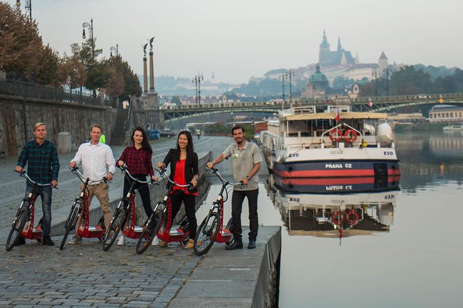 Prague Fat Tire or Regular Scooter City Tour - Letna Park and the Prague Metronome