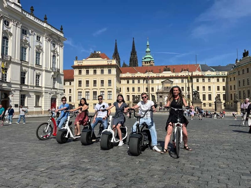 Prague: Fat Tire or Regular Scooter Tour with A Local Guide - Letná Park and Prague Metronome