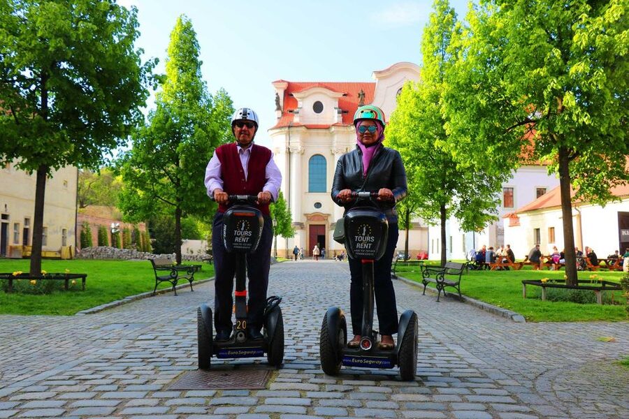 Prague: Grand Segway and eScooter Live Guided City Tour - Prague Castle and the Cathedral of St. Vitus