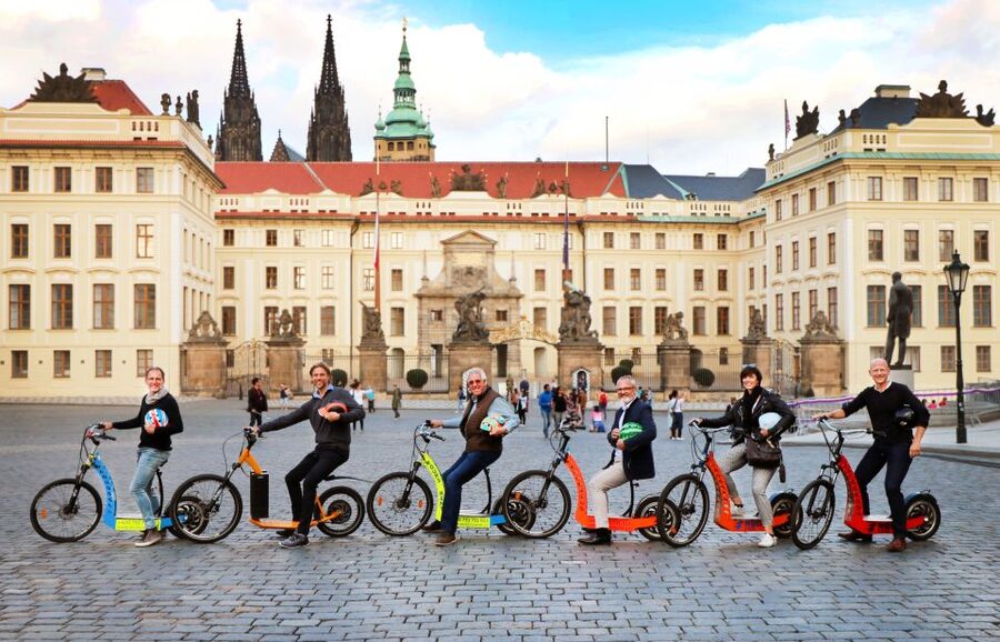 Prague: Half-Day Guided Tour by Segway and E-Scooter - Castle District and St. Vitus Cathedral