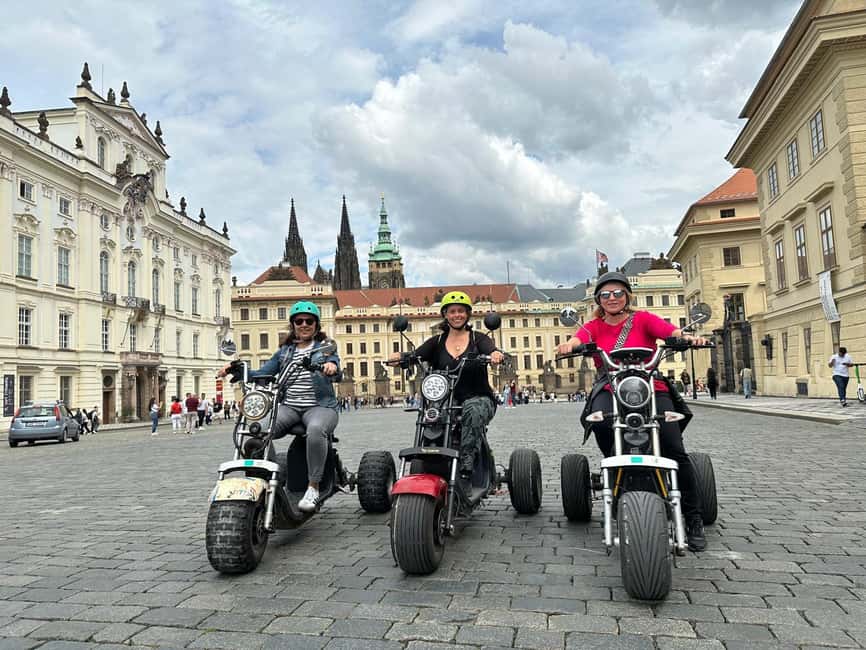 Prague: Heart of Prague Electric Tricycle Scooter Tour - Why a trike can be a good way to see Prague